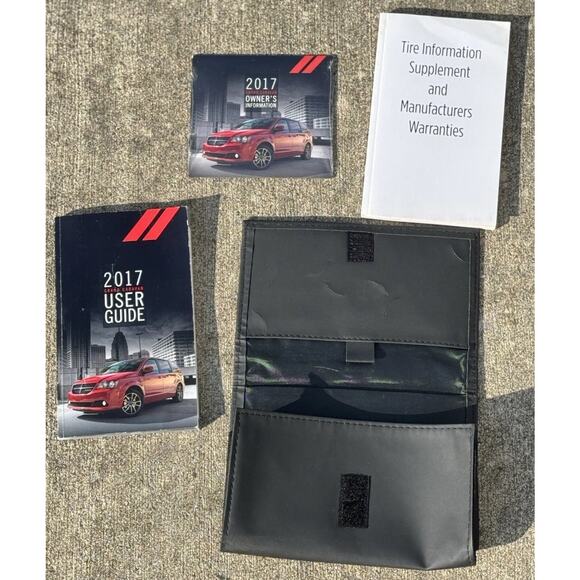 2017 Dodge Grand Caravan Owners Manual W/Case DVD OEM 17 GT SE Plus SXT - Picture 1 of 2